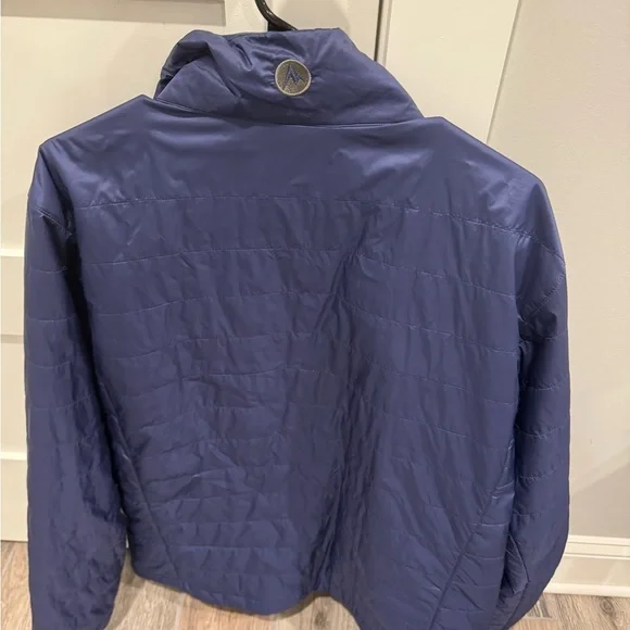 Marmot Men's Navy Puffer Jacket - Picture 3 of 3